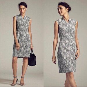 M.M. LAFLEUR The Aditi Dress - Crackle. Sheath Sleeveless Mini Dress. Size 8